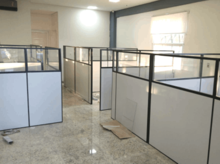 Ciapem - Biombos com vidros em eucatex Sorocaba